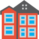 big, building, construction, home, house svg vector icon