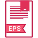 eps, extension, file, name svg vector icon