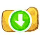 download,descending,fall,decrease,down,descend icon