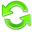 arrow, refresh icon