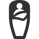 sleeping,bag icon