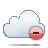 cloud,delete icon