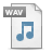 file,wav,paper,document icon