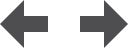 horizontal, move svg vector icon