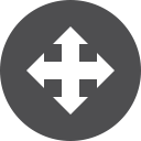 move svg vector icon
