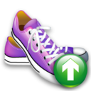 shoes,shoes up,up,ascend,rise,ascending,upload,increase icon