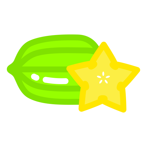 Carambola svg vector icon