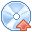 cd,cd up,up,disc,disk,save,ascend,rise,ascending,upload,increase icon