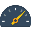 tachometer svg vector icon