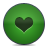 button,heart,green,love,valentine icon