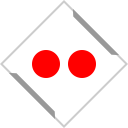 everywhere, flickr, media, omnipresence, online, presence, social svg vector icon