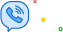 brand, logo, network, social, viber svg vector icon