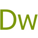adobe, dreamweaver icon