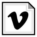 brand, online, vimeo svg vector icon