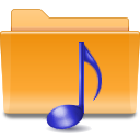kde,folder,sound,voice icon