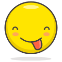 face, food, savoring svg vector icon