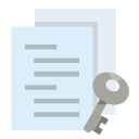 curriculum,key icon