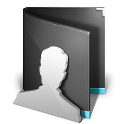 user,folder,black,account,profile,people,human icon