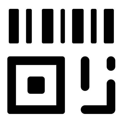 Payment Code svg vector icon