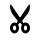 cut, mouse icon