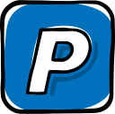 communication, media, network, paypal, social, social media, web svg vector icon