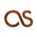lastfm,logo,wood icon
