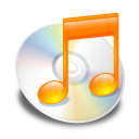 itunes,orange icon