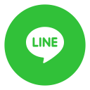 line, messenger, social svg vector icon
