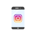 camera, instagram, instagram logo, mobile svg vector icon