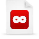 file,document,paper,red icon