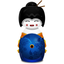 japan,blue icon