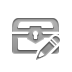 treasure,chest,pencil icon