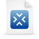 blue, document, file, paper icon