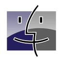 blue, finder icon
