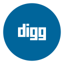 digg, social svg vector icon