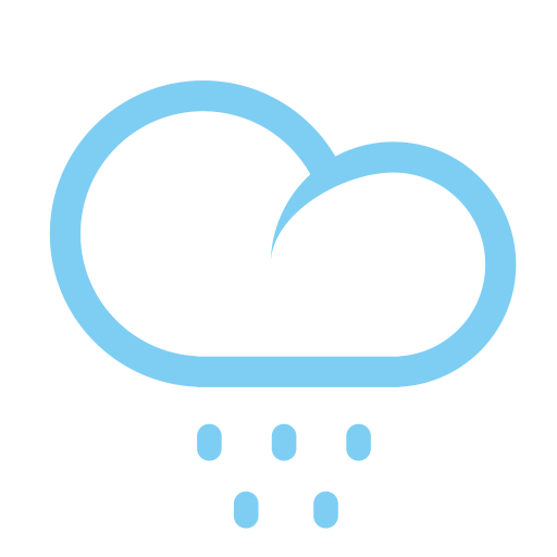 Weather Rain svg vector icon