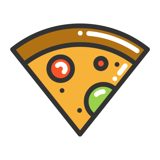 Pizza svg vector icon