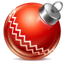 ball,red,christmas icon