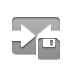 symmetric,network,diskette icon