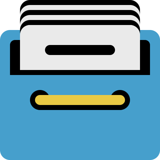 Archiver svg vector icon