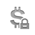 currency,sign,dollar,lock icon