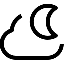 app, essential, night, object, ui, ux svg vector icon