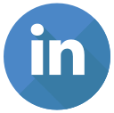 linked, linked in, linkedin svg vector icon