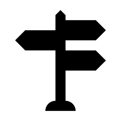 Routes svg vector icon