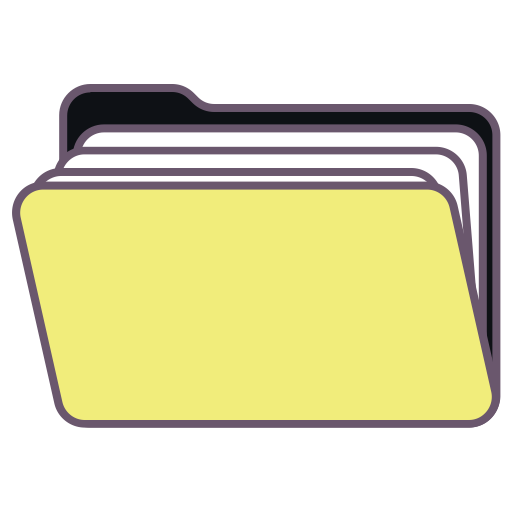 Folder svg vector icon