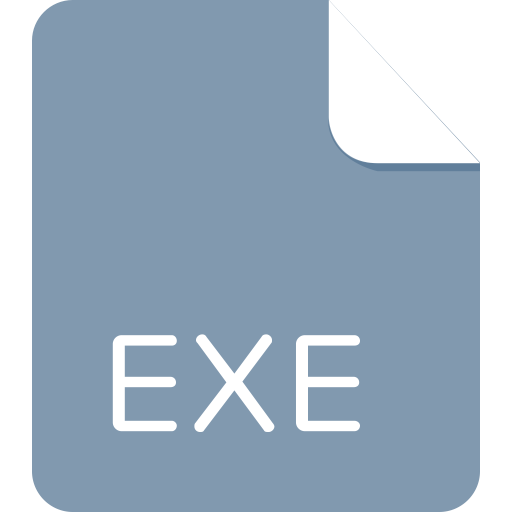 Exe svg vector icon