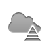 cloud,pyramid icon