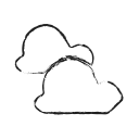 cloud, clouds, cloudy, forecast, rain, weather svg vector icon