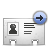 vcard,forward icon