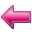 arrow, blue, left icon